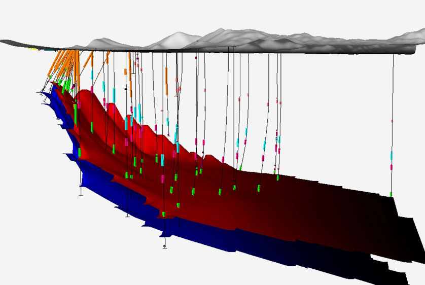 3d ore body geometry